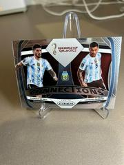 Leandro Paredes, Rodrigo de Paul Soccer Cards 2022 Panini Prizm World Cup Connections Prices