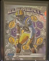 Harold Perkins #ETG-19 Football Cards 2023 Bowman's Best University Elements of the Game Prices