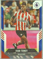 Ivan Toney [Blue Laser] Soccer Cards 2021 Panini Score Premier League Prices