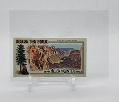 Zion National Park Baseball Cards 2022 Topps Allen & Ginter Mini Inside the Park Prices