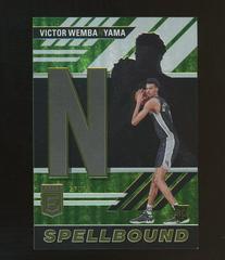 Victor Wembanyama [Neon Green] #6 Basketball Cards 2023 Donruss Elite Spellbound Prices