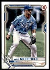 Whit Merrifield #1 Baseball Cards 2021 Bowman Prices