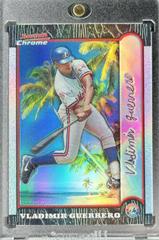 Vladimir Guerrero [Refractor] #7 Baseball Cards 1999 Bowman Chrome International Prices