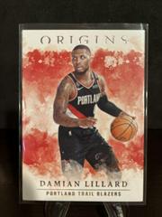 Damian Lillard Basketball Cards 2020 Panini Origins Prices
