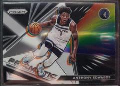 Anthony Edwards #19 Basketball Cards 2021 Panini Prizm Prizmatic Prices
