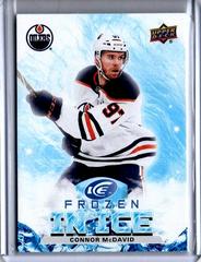 Connor McDavid #FI-27 Hockey Cards 2021 Upper Deck Ice Frozen In Prices