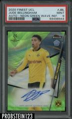 Jude Bellingham [Neon Green Wave Refractor] Soccer Cards 2020 Topps Finest UEFA Champions League Autographs Prices