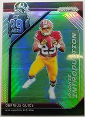 Derrius Guice Football Cards 2018 Panini Prizm Rookie Introduction Prices