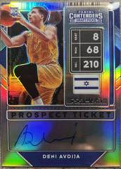 Deni Avdija [Ticket Stub Autograph] #57 Basketball Cards 2020 Panini Contenders Draft Picks Prices