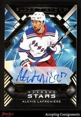 Alexis Lafreniere [Autograph] Hockey Cards 2022 Upper Deck Black Diamond Stars Prices