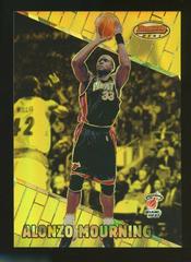Alonzo Mourning [Atomic Refractor] #15 Basketball Cards 1999 Bowman's Best Prices