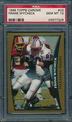 Frank Wycheck #22 Football Cards 1998 Topps Chrome Prices