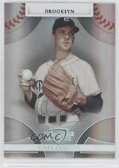 Carl Erskine [Silver Century Proof] Baseball Cards 2008 Donruss Threads Prices