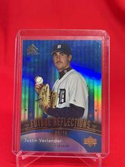 Justin Verlander [Blue] #241 Baseball Cards 2005 Upper Deck Reflections Prices