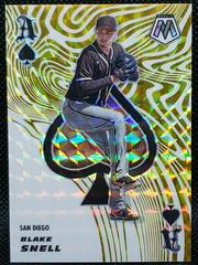 Blake Snell [Reactive Yellow] Baseball Cards 2021 Panini Mosaic Aces Prices