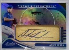 Angel Zerpa [Wood Signature] Baseball Cards 2022 Panini Absolute Prices