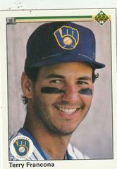 Terry Francona #180 Baseball Cards 1990 Upper Deck Prices