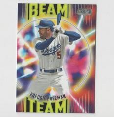 Freddie Freeman Baseball Cards 2022 Stadium Club Beam Team Prices