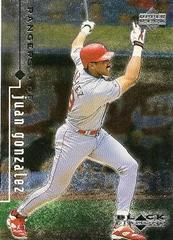 Juan Gonzalez [Single] #85 Baseball Cards 1999 Upper Deck Black Diamond Prices