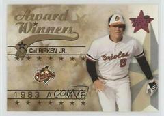 Cal Ripken Jr. #252 Baseball Cards 2002 Leaf Rookies & Stars Prices
