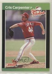 Cris Carpenter Baseball Cards 1989 Donruss Rookies Prices