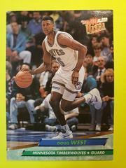 Doug West #113 Basketball Cards 1992 Fleer Prices