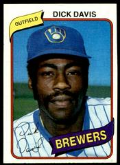 Dick Davis #553 Baseball Cards 1980 Topps Prices