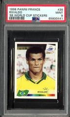 Rivaldo #26 Soccer Cards 1998 Panini France World Cup Stickers Prices