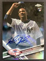 Domingo German [Autograph] #HMT15 Baseball Cards 2017 Topps Chrome Update Prices