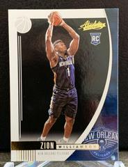 Zion Williamson [Retail] #16 Basketball Cards 2019 Panini Absolute Memorabilia Prices