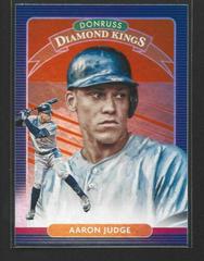 Aaron Judge [Holo Orange] #30 Baseball Cards 2020 Panini Donruss Prices