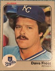 Dave Frost #111 Baseball Cards 1983 Fleer Prices