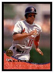 LUIS ALICEA Baseball Cards 1994 Leaf Prices