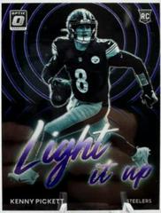 Kenny Pickett [Purple Stars] #LU-11 Football Cards 2022 Panini Donruss Optic Light it Up Prices