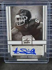 Ainias Smith #PA-AS3 Football Cards 2022 Leaf Ultimate Draft Portrait Autographs Prices