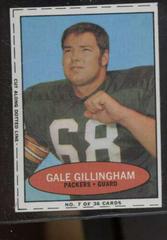 Gale Gillingham [Hand Cut] Football Cards 1971 Bazooka Prices