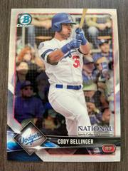 Cody Bellinger [Orange Refractor] #BNR-CB Baseball Cards 2018 Bowman Chrome National Convention Prices