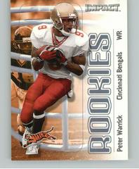 Peter Warrick #117 Football Cards 2000 Skybox Impact Prices