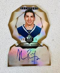 Alexandre Burrows [Gold Autograph] #DC-97 Hockey Cards 2020 SP Signature Edition Legends Decagons Prices