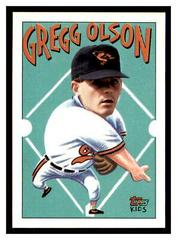 Gregg Olson #66 Baseball Cards 1992 Topps Kids Prices