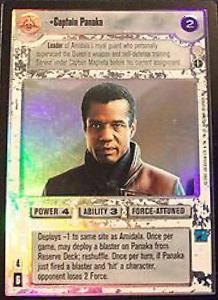 Captain Panaka [Foil] Star Wars CCG Reflections III