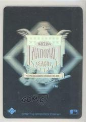 National League [Hologram] Baseball Cards 1991 Upper Deck Prices
