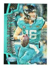 Trevor Lawrence [Teal] Football Cards 2023 Panini Certified Calling Prices