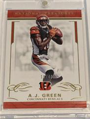 A.J. Green [Jersey Number Red] #22 Football Cards 2016 Panini National Treasures Prices