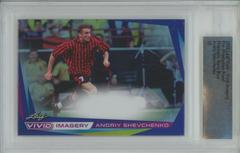 Andriy Shevchenko [Navy Blue] Soccer Cards 2022 Leaf Vivid Imagery Prices