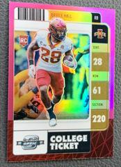 Breece Hall [Pink] Football Cards 2022 Panini Chronicles Draft Picks Contenders Optic Prices