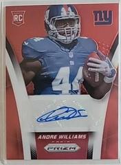 Andre Williams [Purple Prizm] Football Cards 2014 Panini Prizm Autograph Rookies Prices