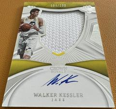 Walker Kessler #126 Basketball Cards 2022 Panini Crown Royale Prices
