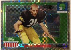Dick Anderson [Chrome Xfractor] #32 Football Cards 2005 Topps All American Prices