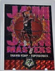 Shawn Kemp [Pink Fluorescent] Basketball Cards 2019 Panini Mosaic Jam Masters Prices